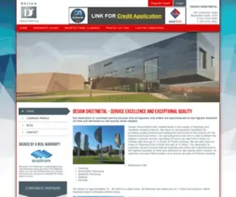 Designsheetmetal.com.au(Design Sheet Metal) Screenshot