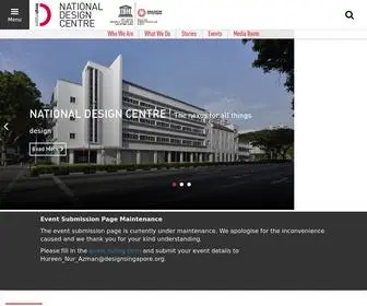 Designsingapore.org(DesignSingapore Council) Screenshot