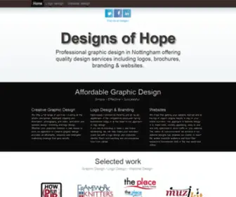 Designsofhope.co.uk(Designs of Hope) Screenshot