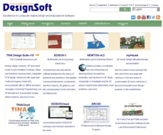 Designsoft.biz(DesignSoft main page) Screenshot