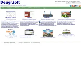 Designsoftware.com(DesignSoft main page) Screenshot