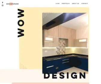 Designspark.in(Designspark Interiors) Screenshot