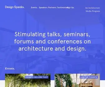 Designspeaks.com.au(Design Speaks) Screenshot