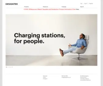Designtex.com(Designtex, A Steelcase Company) Screenshot
