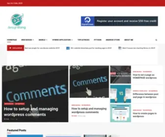 Designthing.net(Designthing tech and news) Screenshot