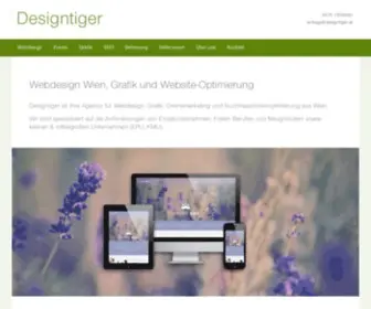 Designtiger.at(Webdesign Wien) Screenshot
