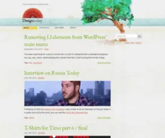 Designtoday.info(Design today) Screenshot