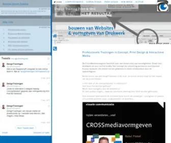 Designtrainingen.nl(Design Training Print & Web) Screenshot