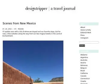 Designtripper.com(Design travel) Screenshot