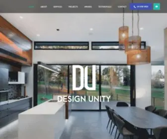 Designunity.com.au(Home Designers in Melbourne) Screenshot