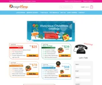 Designvamp.com(Custom Logo Design & Website design Company) Screenshot