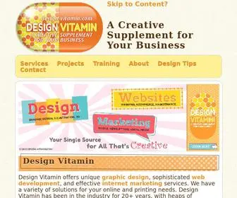 Designvitamin.com(Design Vitamin) Screenshot