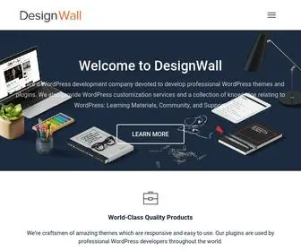 Designwall.com(The Home of WordPress) Screenshot