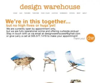 Designwarehousesantafe.com(Design Warehouse) Screenshot