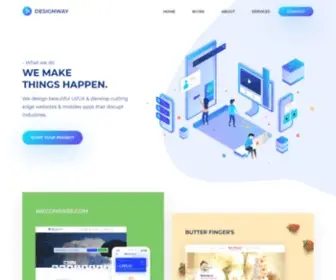 Designway.in(UI Design) Screenshot