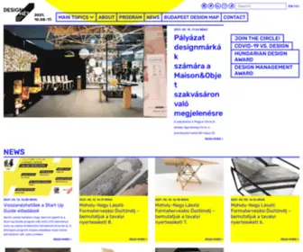 Designweek.hu(Nyitólap) Screenshot