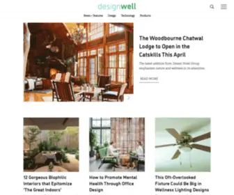 Designwell365.com(Hospitality Design) Screenshot