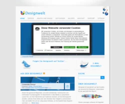Designwelt.at(Webdesign) Screenshot