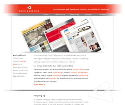 Designwise.com(Web design) Screenshot