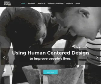 Designwithoutborders.com(Home) Screenshot