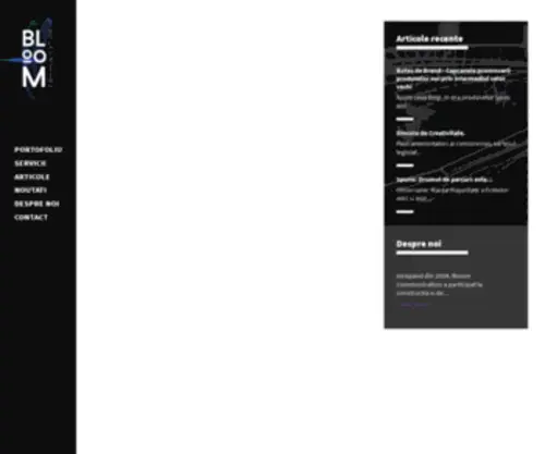 Designyourfuture.ro(Bloom Communication) Screenshot