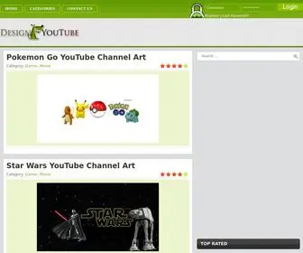 Designyoutube.com(YouTube Channel Art & Designs For FREE) Screenshot