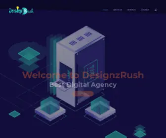 Designzrush.com(Digital Partner for Website Development) Screenshot