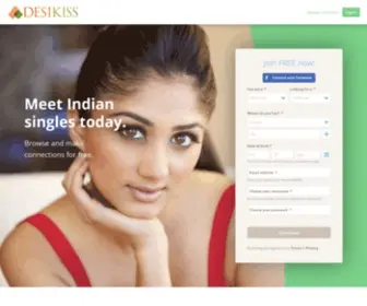 Desikiss.com(Indian Dating & Indian Singles) Screenshot