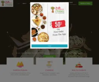 Desiliciousfirangi.com(Desilicious Firangi: Online Food Delivery in Jaipur for B’day) Screenshot