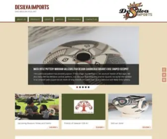 Desilvaimports.com(Fine Mexican Folk Art) Screenshot