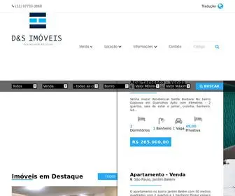 Desimoveis.com.br(Imobiliária em São Paulo) Screenshot