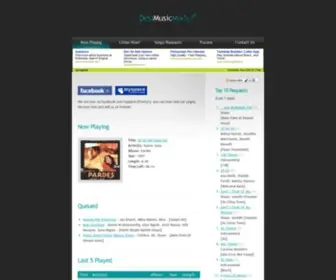 Desimusicmix.com(Desi Music Mix) Screenshot