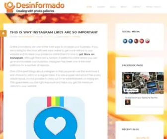 Desinformado.com(Mobile phones) Screenshot