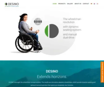 Desino.eu(Der Rollstuhl) Screenshot