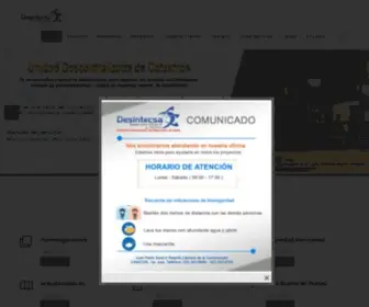 Desintecsa.com(Entidad Colaboradora Desintecsa SA) Screenshot