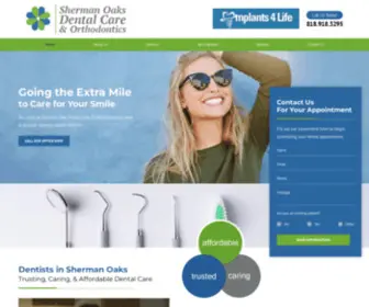 Desirablesmiles.com(Sherman Oaks Dentist) Screenshot