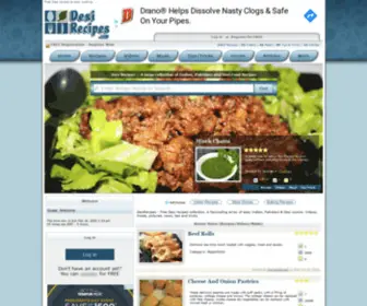 Desirecipes.com(Desi Recipes from India) Screenshot