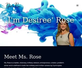 Desireerose.co(Desiree Rose) Screenshot