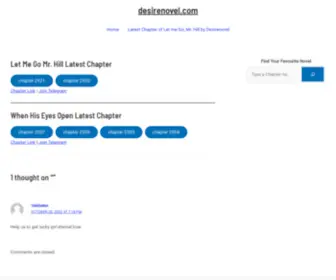 Desirenovel.com(Read More Novels) Screenshot