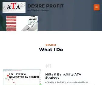 Desireprofit.com(Art Of Technical Analysis) Screenshot