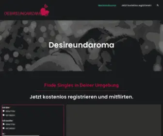 Desireundaroma.com(Desireundaroma) Screenshot