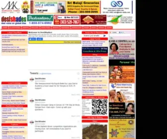 Desishades.com(Colorado South Asian Desi Community Web Portal) Screenshot