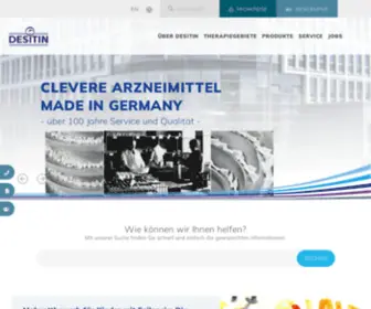 Desitin.de(Wichtige information zu diazepam desitin® rectal tubes (5 mg und 10 mg) in deutschland produktionsbedingt sitzt die verschlusskappe des notfallmedikaments diazepam desitin® rectal tubes (rektallösung)) Screenshot
