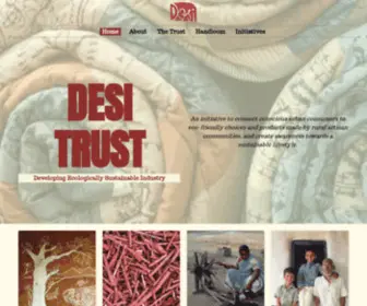 Desitrust.org(DESI TRUST) Screenshot