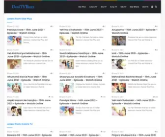 DesitvBuzz.com(DesiTVBuzz) Screenshot