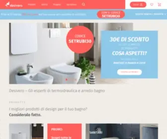 Desivero.com(Caldaie, climatizzazione e arredo bagno) Screenshot