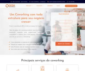 Deskcoworking.com.br(Coworking: muito mais que um espaço compartilhado) Screenshot