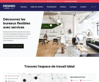 Deskeo.fr(Deskeo) Screenshot