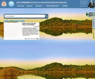 Deski.gov.tr(DESKİ Denizli Büyükşehir Belediyesi Su ve Kanalizasyon İdaresi Genel Müdürlüğü) Screenshot