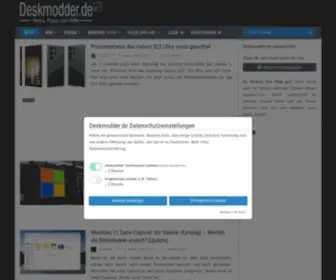 Deskmodder.de(Seit 2003) Screenshot
